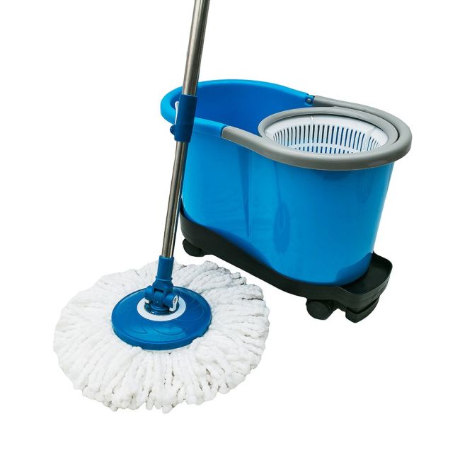 Professional Cleaning Mop 360 Hand Press Magic Mop Microfiber